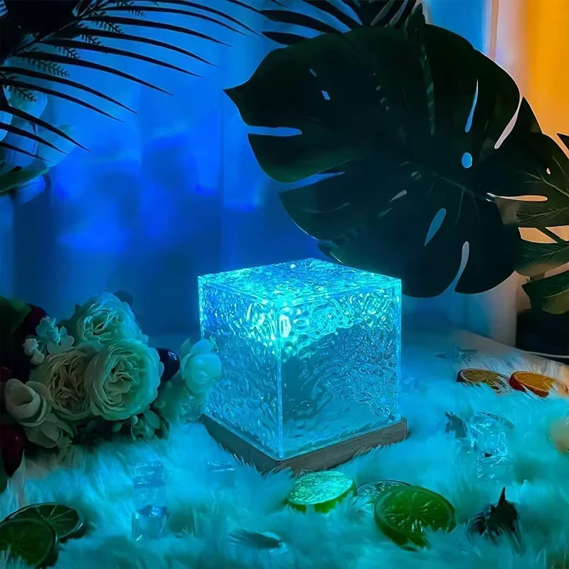 Cube LED océanique